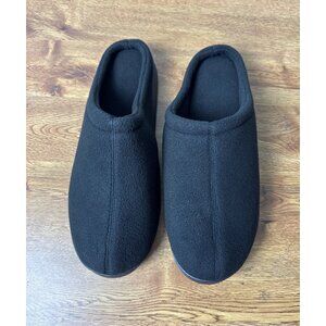 Alpine Swiss Wide Mens Fleece Clog Slippers Slip-On House Shoes Size 13W